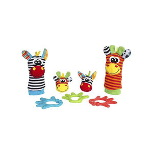 Sonajero pies y manos selva + mordedor 