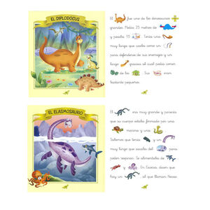 Livre Los dinosaurios +6 ans 