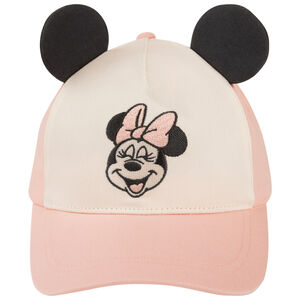 Gorra Minnie Disney con orejas 3D y bordado para niña 