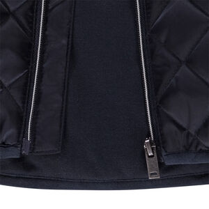 Plumífero sin mangas bicolor para bebé niño 