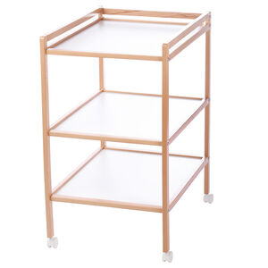 Mesa cambiador 2 estantes Tiny - Haya barnizada 