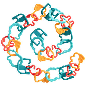 Lote de 24 formas para colgar 