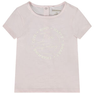 Camiseta manga corta print fantasía para bebé niña 