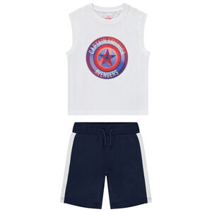 Conjunto 2 piezas Capitán América Marvel para niño 