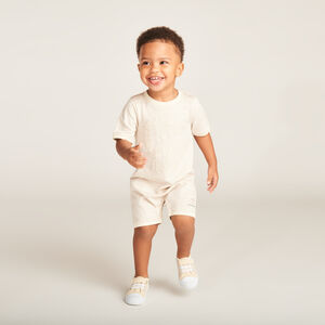 Combinaison corta con estampado de león para bebé niño 