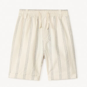 Bermudas de tela a rayas para niño bebé 