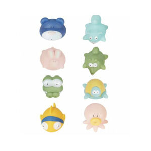 Badabulle 8 juguetes de baño rigolos splash 