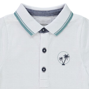 Polo manga corta print fantasía para bebé niño 