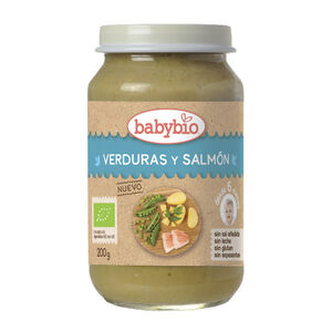 Babybio menu tradicion salmon 200g 