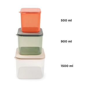 Pack de 3 fiambreras Elphee Mix 