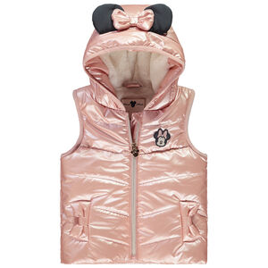 Chaleco metalizado Minnie Disney para bebé niña 