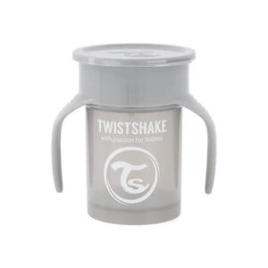 Taza 360° 230 ml 6 meses+ gris pastel 
