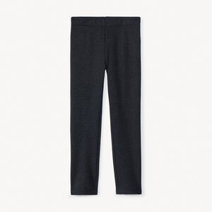 Legging brillante con forro de terciopelo para niña 