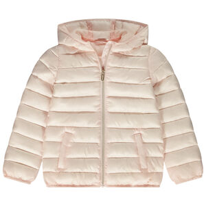 Doudoune fina acolchada con capucha para niña 