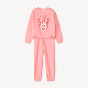 Conjunto de chándal de interlock Disney Minnie para niña 