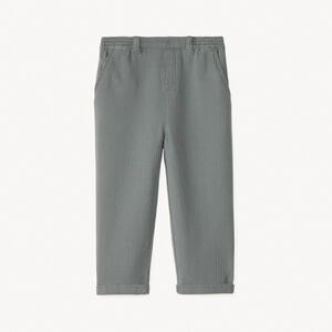 Pantalón de tela lisa para bebé niño 