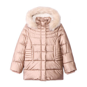 Anorak Grand Froid con pelo sintético desmontable para niña 
