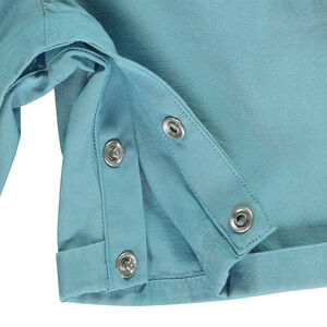 Salopette corta con estampado lúdico de felino para bebé niño 