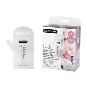 Bolsas para leche materna graduadas con boquilla vertedora 25 uds. 
