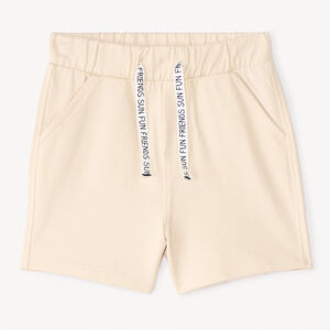 Bermudas de felpa lisa para bebé niño 