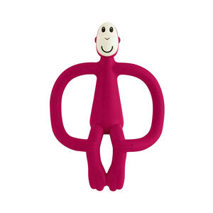 Mordedor bebé Mono rojo 