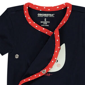 Pack de 7 bodies de bebé niña con estampado de gatos. 