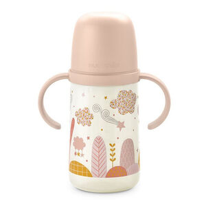 Vaso de aprendizaje antigoteo con asas 270 ml Dreams rosa 