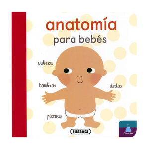 Libro Anatomía para bebés +3años 