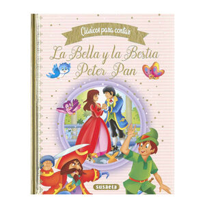 Cuentos La bella y la Bestia / Peter Pan +4 años 