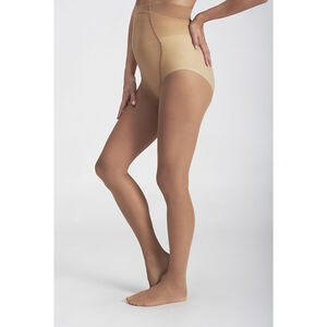 Lote de 2 pares de medias finas lisas de embarazo 20 deniers 