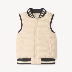 Chaleco acolchado liso para bebé niño 