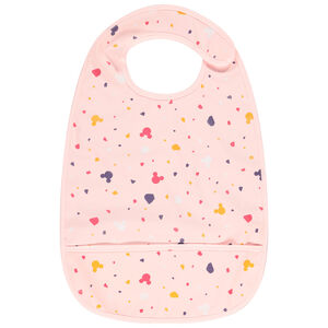 Babero plastificado con cierre de velcro Disney Minnie 