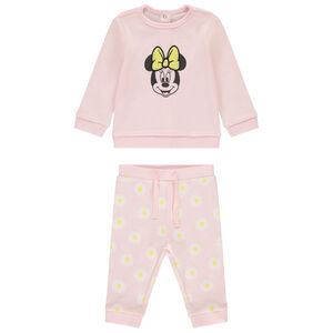 Conjunto de chándal de punto de abeja Minnie Disney para bebé niña 