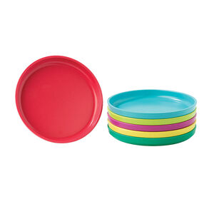 Plato redondo de bambú 