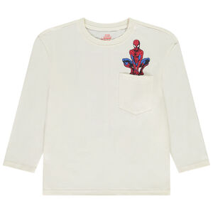 Camiseta de manga larga Spider-Man Marvel para niño 