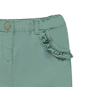 Short con bolsillos para bebé niña 