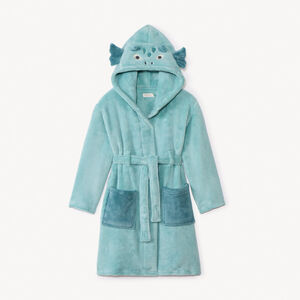 Bata de baño de sherpa Dragón para niño 