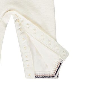 Combinaison larga de punto jacquard para niña 