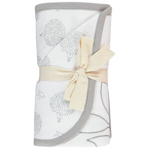 Manta de punto y tejido ottoman 80x80 cm 