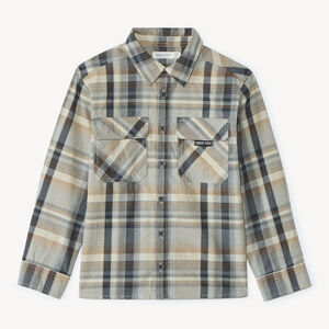 Camisa de cuadros de manga larga para niño 