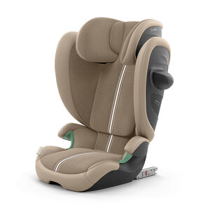 Silla de auto plegable Solution G2 i-Fix tejido Plus almond beige 