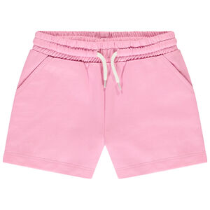 Short de felpa lisa para niña 