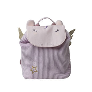 Mochila unicornio violeta 