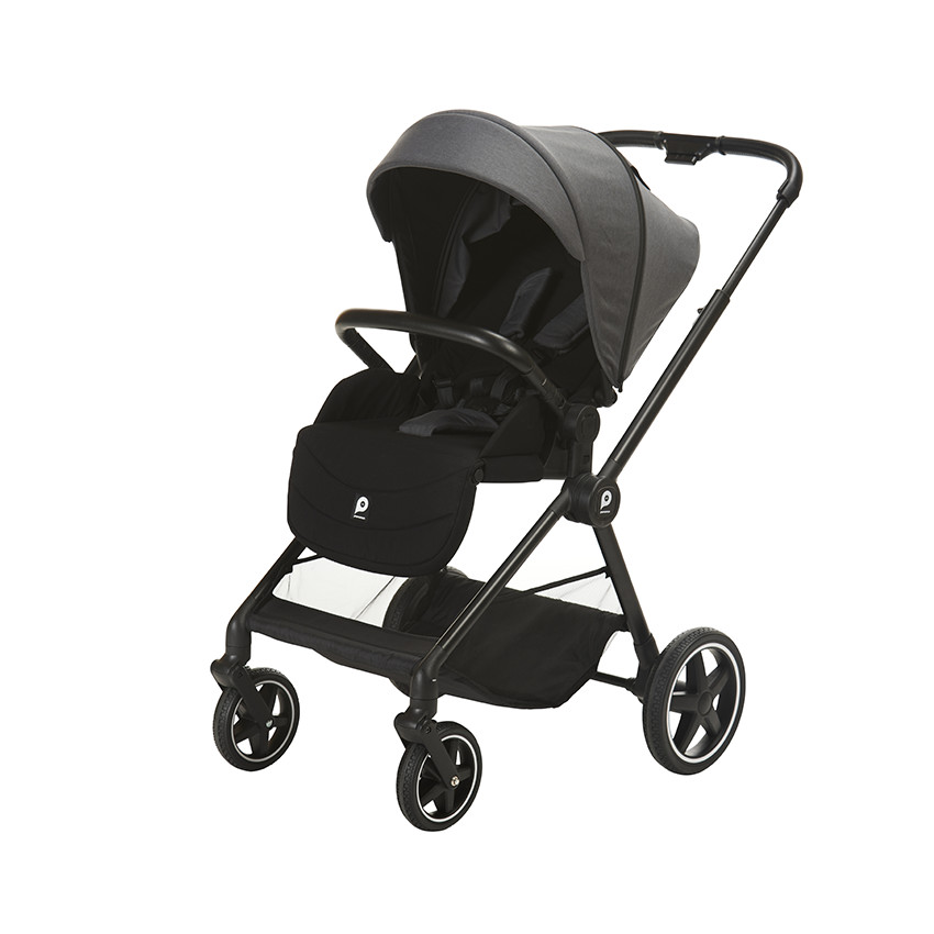 Cochecito compacto Athena negro/gris 