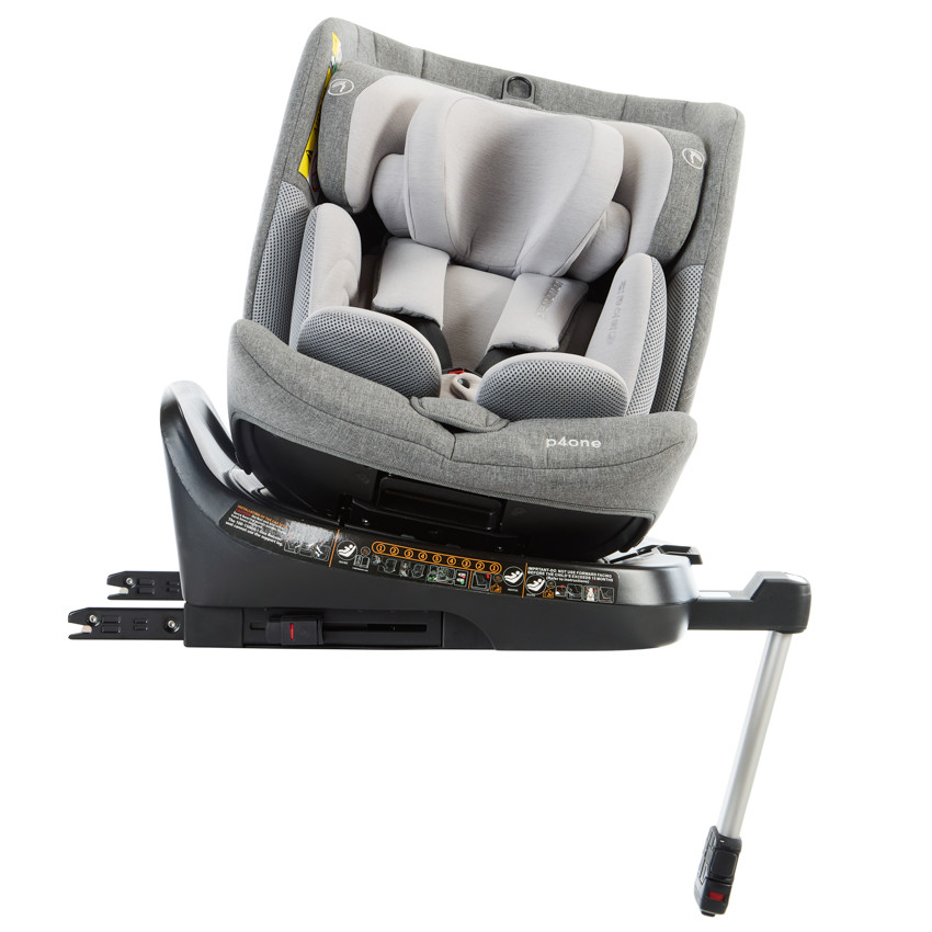 Silla de coche giratoria i-Size 40-150 cm P4One Xelium gris 